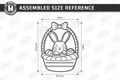 Easter Money Holder Laser Cut | Spring Gift Tag | Holiday Product Image 2