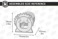 Animal Montessori Game Laser Cut | Hedgehog and Mushrooms Product Image 2