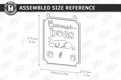 Pet Hair Roller Holders Laser Cut Bundle|Wall Signs SVG|Pets Product Image 16