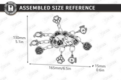 Knitting Stitch Markers Laser Bundle|Crochet Progress Keeper Product Image 11