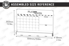 Acrylic Wall Planner Laser Cut Bundle| Family Calendar | CNC Product Image 21