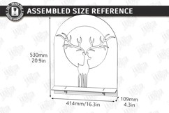Wall Art Night Light Laser Cut | Modern LED Lamp | Wall lamp Product Image 2