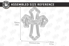 Christian Easter Bookmark Laser Cut Bundle | Religious Cross Product Image 21