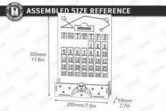 Magnet Perpetual Fridge Calendar Laser Cut Bundle | CNC File Product Image 22