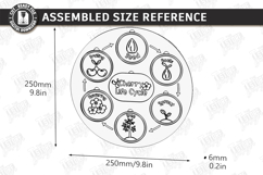 Life Cycle Puzzle Laser Cut | Montessori Toys | Kids Laser Product Image 2