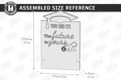 Graduation Bracelet Holder Laser Cut Bundle | Grad 2026 |CNC Product Image 10