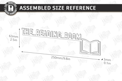 Bathroom Door Corner Laser Cut |Funny SVG| Wall Decor Laser Product Image 3