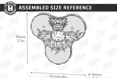DND Health Point Trackers Laser Cut | HP Tracker Glowforge Product Image 26