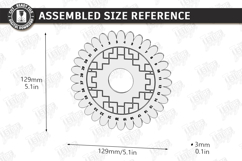 Kumihimo Disc Laser Cut | Braiding Board | Craft | Jewelry Product Image 2