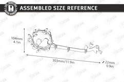 Rustic Bird Key Holder Laser Cut | Decorative Wall Hook SVG Product Image 2