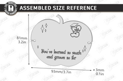 Graduation Bracelet Holder Laser Cut | Kids Laser | Cute SVG Product Image 2