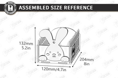 Personalized Easter Baskets Laser Cut Bundle | Easter Bunny Product Image 21