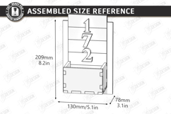 Modern House Number Signs Laser Cut Bundle | Address Plaque Product Image 22