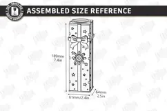 Christmas Advent Candle Holder Laser Cut Kit | Advent Block Product Image 5