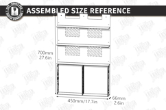 Desktop Book and Photo Organizer Laser Cut | Wall Decor |CNC Product Image 2