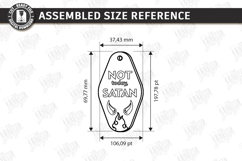 Sarcastic Motel Keychain Laser Cut | Sassy Key Tag SVG | CNC Product Image 2