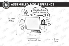 Teachers Miniature Laser Cut | Photo Frame | Gift Idea | CNC Product Image 2