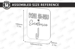 Pet Hair Roller Holders Laser Cut Bundle | Pet Organizer SVG Product Image 11