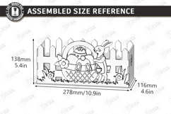 Easter Decor Laser Cut Bundle | Spring Boxes | Easter Basket Product Image 11