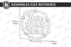 Inspirational Quotes Decor Laser Cut Bubdle | Wall Art SVG Product Image 16