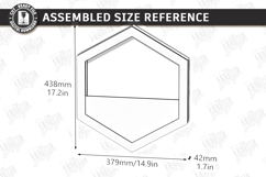 Modern Wall Planters Laser Cut Bundle | Geometric Wall Vase Product Image 21