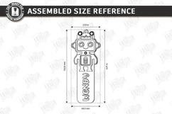 Backpack Tag Laser Cut | Keychains SVG | Name Tag | Bag Tag Product Image 2