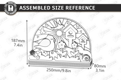 Kids Night Light Laser Cut Bundle| 3D Bedroom Table Lamp SVG Product Image 16