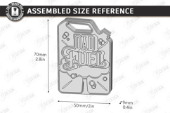 Bottle Opener Keychain Laser Cut | Father's Day Gift Idea Product Image 2