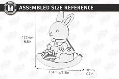 Easter Bunny Rocker Laser Cut Bundle | Tabletop Easter Decor Product Image 25