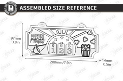 Movie Tracker Laser Cut | Movies Watched Counter |Wall Decor Product Image 2