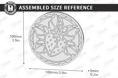 Stained Glass Coasters Laser Cut Bundle | Art Coasters | CNC Product Image 17