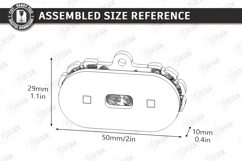 Knitting Row Counter Laser Cut|Floral SVG|Knitting Accessory Product Image 3