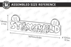 Magnet Photo Holder Laser Cut|Desk Photo Holder|Photo Stand Product Image 2