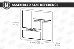 S'mores Station Tray Laser Cut | S'mores Bar Organizer SVG Product Image 2