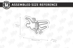 True Crime Laser Cut | Fridge Magnets | Horror &amp; Mystery SVG Product Image 7