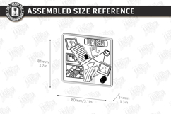 True Crime Laser Cut | Fridge Magnets | Horror &amp; Mystery SVG Product Image 2