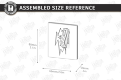 True Crime Laser Cut | Fridge Magnets | Horror &amp; Mystery SVG Product Image 2