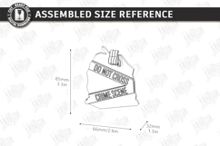 True Crime Laser Cut | Fridge Magnets | Horror &amp; Mystery SVG Product Image 5