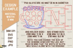 Coffee Pod Holders Laser Cut Bundle. Capsule Holders SVG Product Image 2