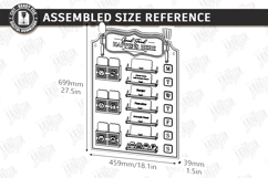 Weekly Menu Planner Board Laser Cut|Home Kitchen|Wall Boards Product Image 2
