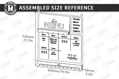 Weekly Menu Planner Boards Laser Cut Bundle|Wall Menu Boards Product Image 10