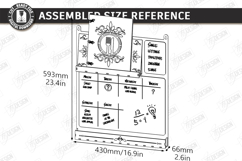 Weekly Menu Planner Boards Laser Cut Bundle|Wall Menu Boards Product Image 11