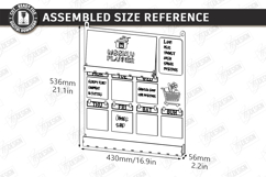 Weekly Menu Planner Boards Laser Cut Bundle|Wall Menu Boards Product Image 12