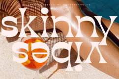 Sizzling Cheesy - Modern Display Unique Serif Product Image 3