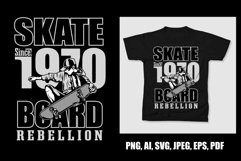 SKATEBOARD REBELLION ART Product Image 1