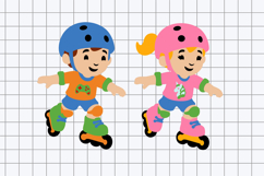 Skaters Elements 3D SVG Product Image 3