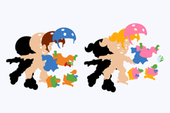 Skaters Elements 3D SVG Product Image 2