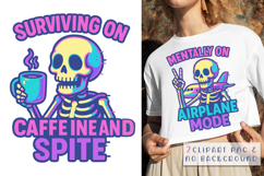 8 Funny Skeleton Quotes Clipart Sarcastic Skulls Product Image 2