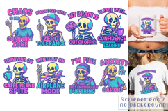 8 Funny Skeleton Quotes Clipart Sarcastic Skulls Product Image 1