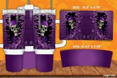 Halloween Tumbler Wrap Bundle | 40 Oz | Sublimation Product Image 7